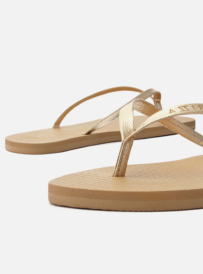 Chinelo Dourado Brizza Strap