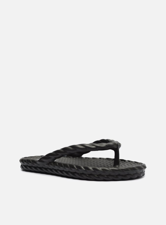 Chinelo de Dedo Preto Marrocos Brizza