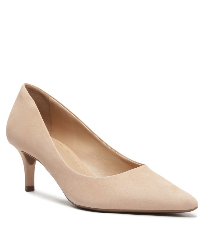 Scarpin clearance nobuck nude