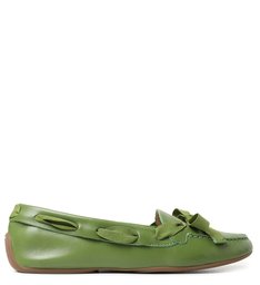 Mocassim Verde Sea Green Couro Francesca Mocassim Verde Sea Green Couro Francesca