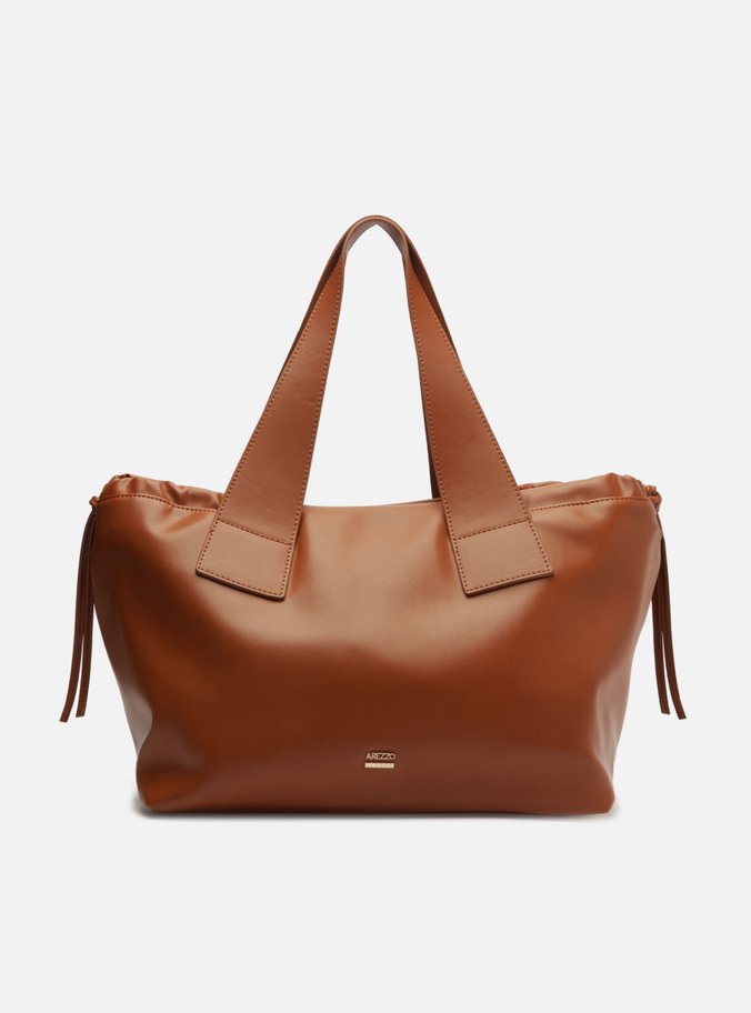 Bolsa Shopping Marrom Grande