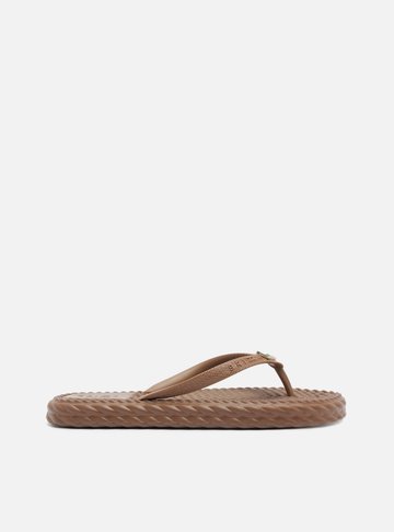 Arezzo — Chinelo de Dedo Marrom Marrocos Flip Flop
