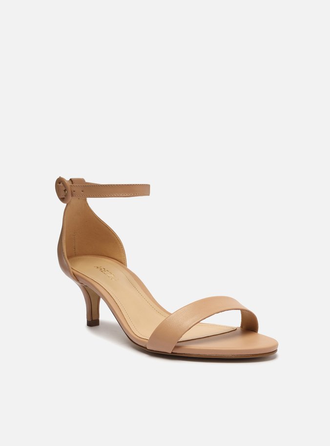 Sandalia salto fino baixo arezzo hotsell