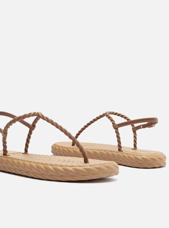 Sandália Marrom Slim Marrocos Brizza