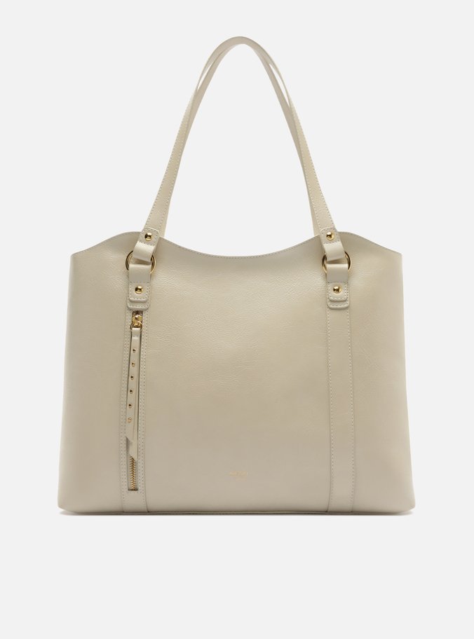 Bolsa Shopping Off White Grande Bolso Frontal Zíper