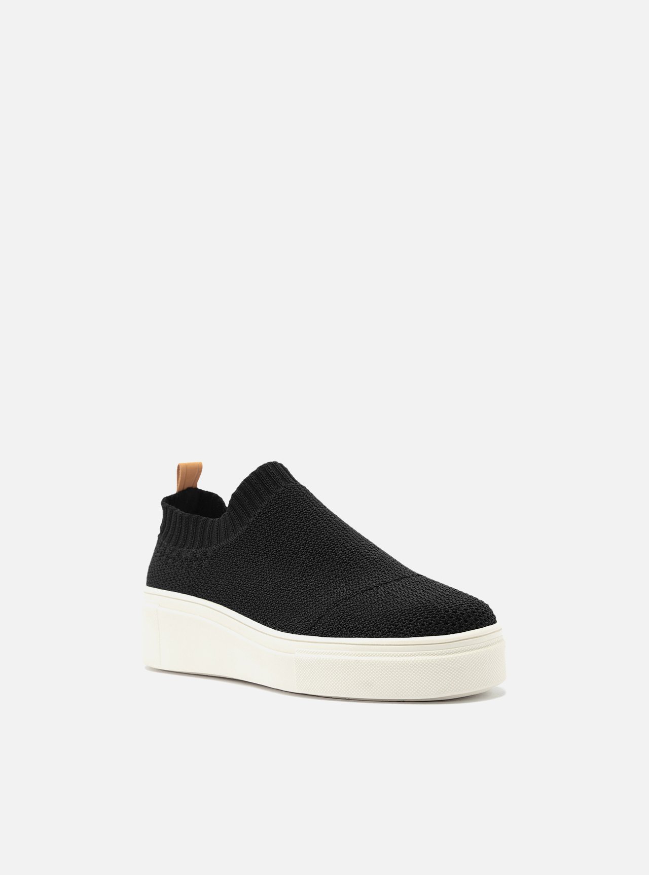 Tênis Slip On Preto Tricot — foto 3