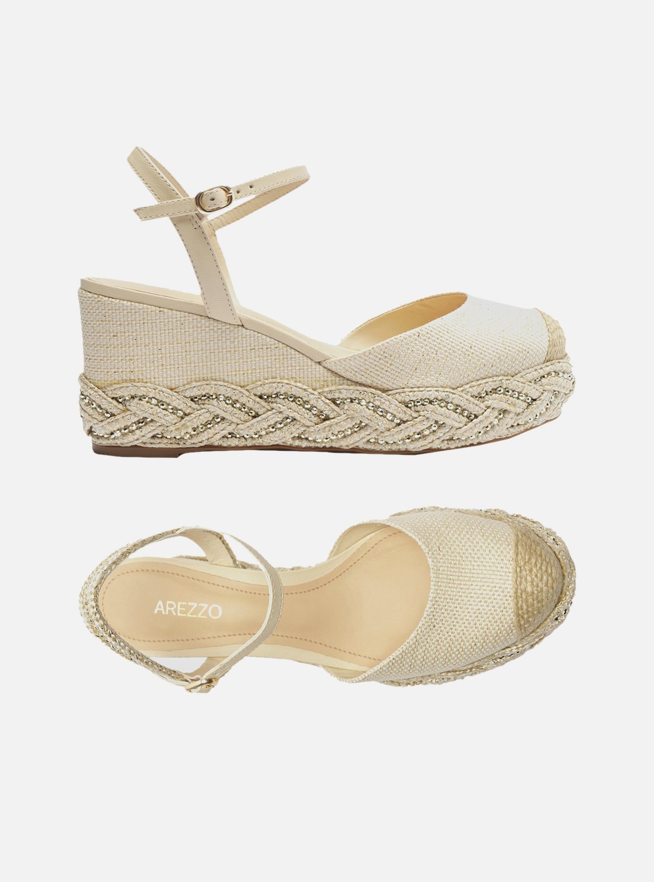Sandalia discount espadrille arezzo