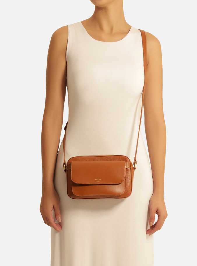 Bolsa Tiracolo Marrom Média Pouch Removível