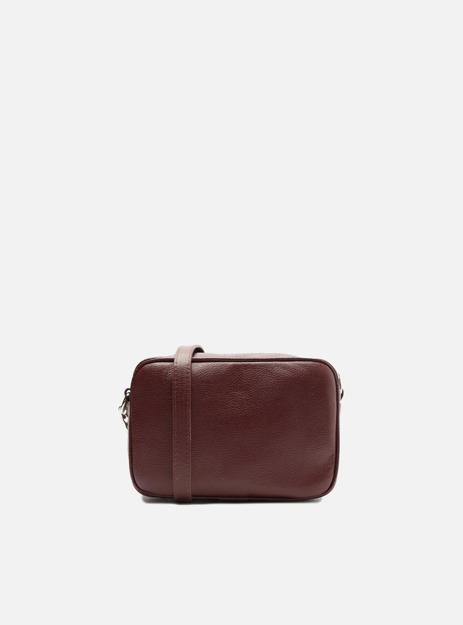 Bolsa Tiracolo Vermelha Couro Francine Pequena
