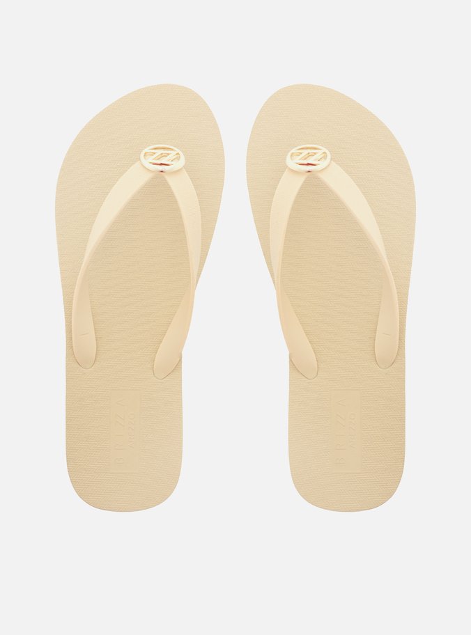 Chinelo Off White Essential Metal ZZ