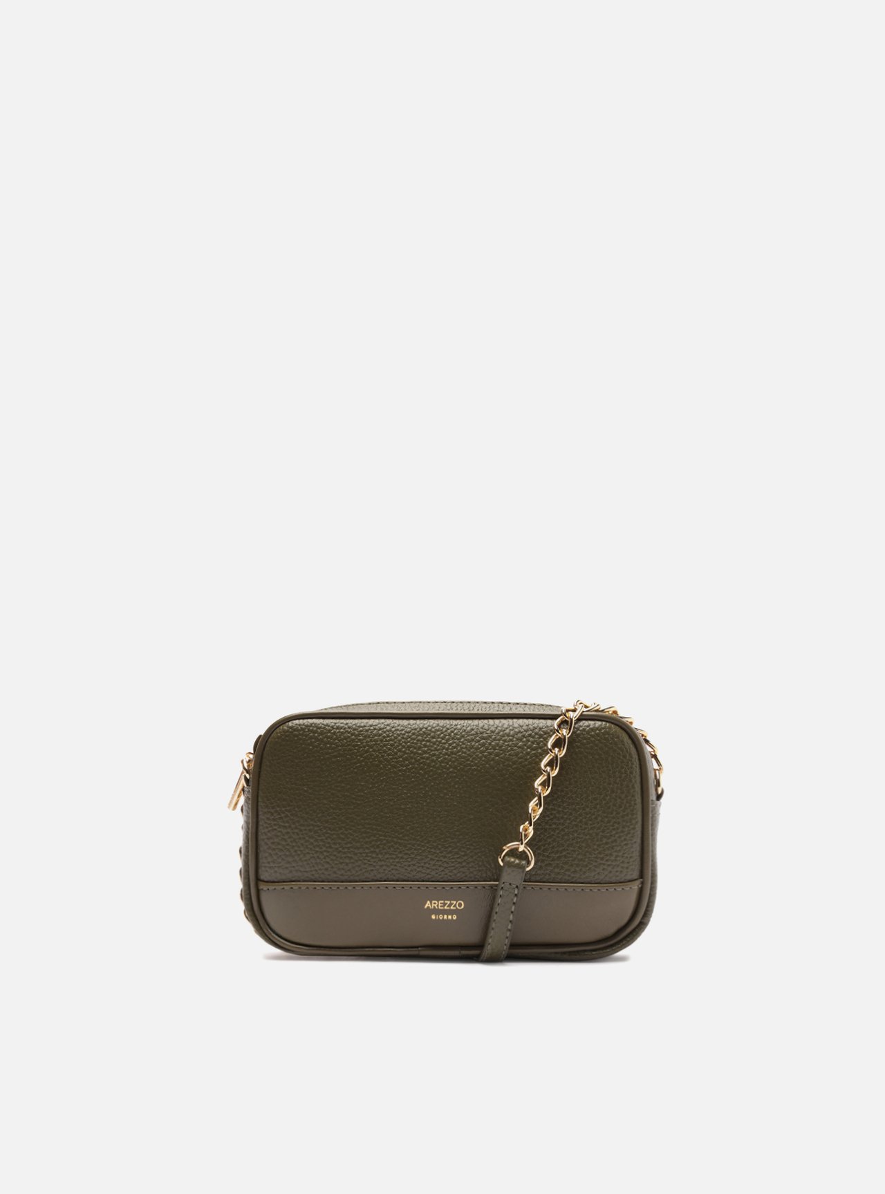 Bolsa Tiracolo Verde Pequena Corrente Basic