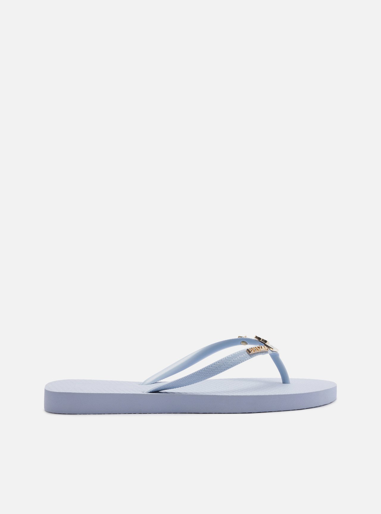 Chinelo de Dedo Azul Flatform Brizza — foto 3