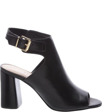 Sandal Boot Couro Chic Savannah Preta