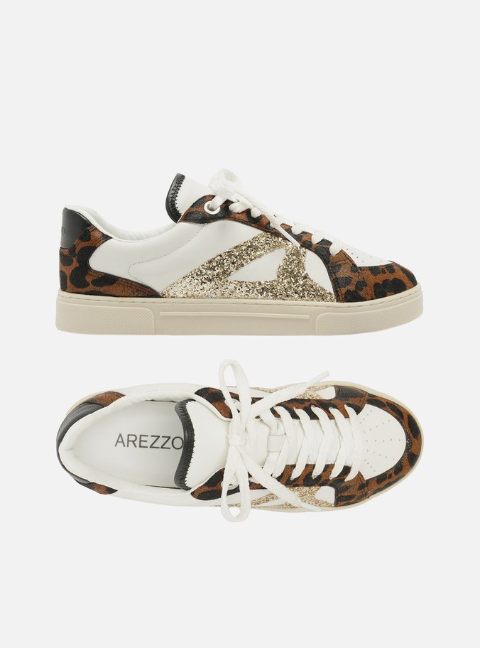 Tênis Animal Print Couro Urban