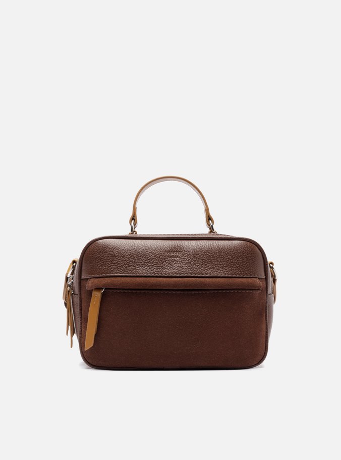 Bolsa Tiracolo Marrom Prione Média Caramelo