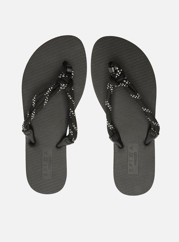 Chinelo de Dedo Preto Essential Cordão
