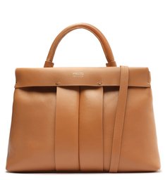 Bolsa Tote Marrom Couro Rebeca Grande