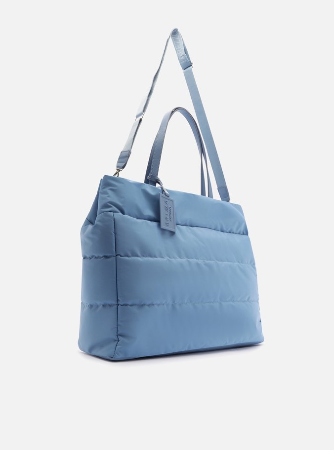 Bolsa Shopping Azul Nylon Gigi Grande