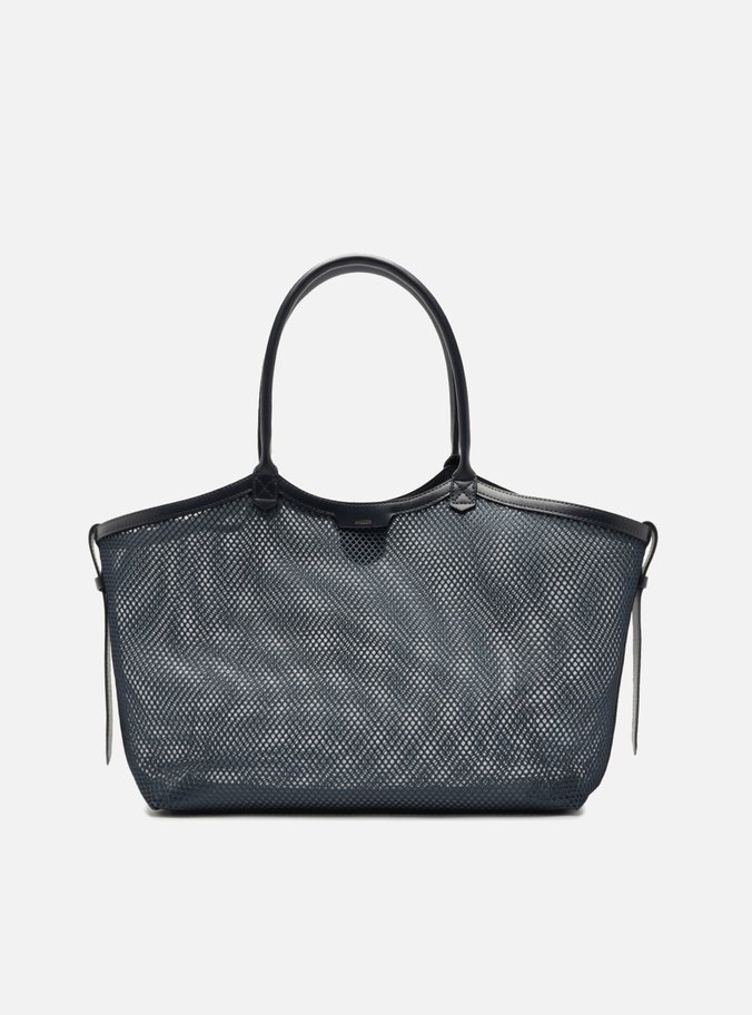 Bolsa Shopping Azul Tela Grande Pouch