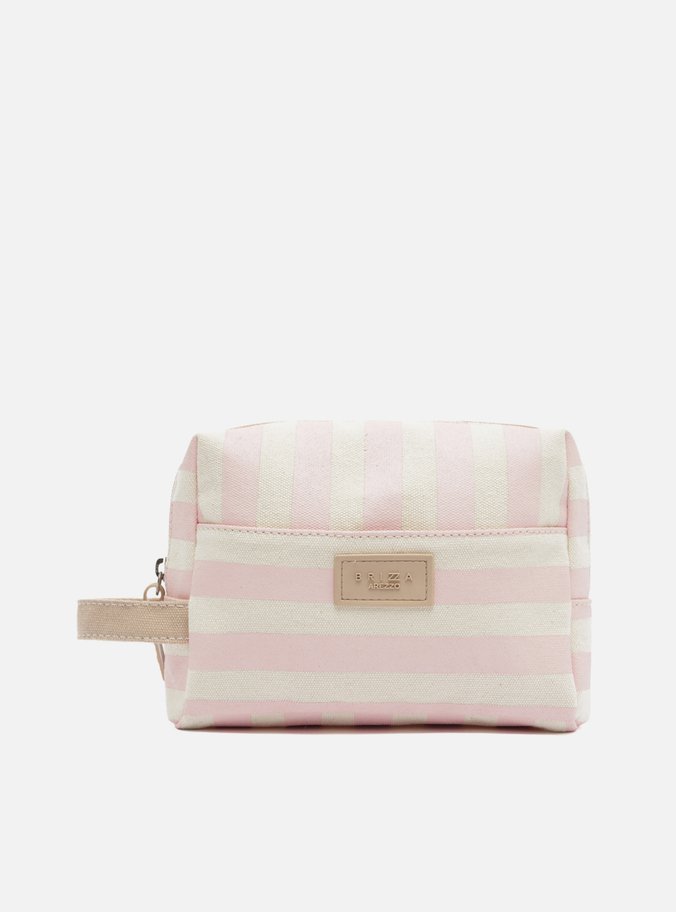 Necessaire Rosa Listrada Brizza