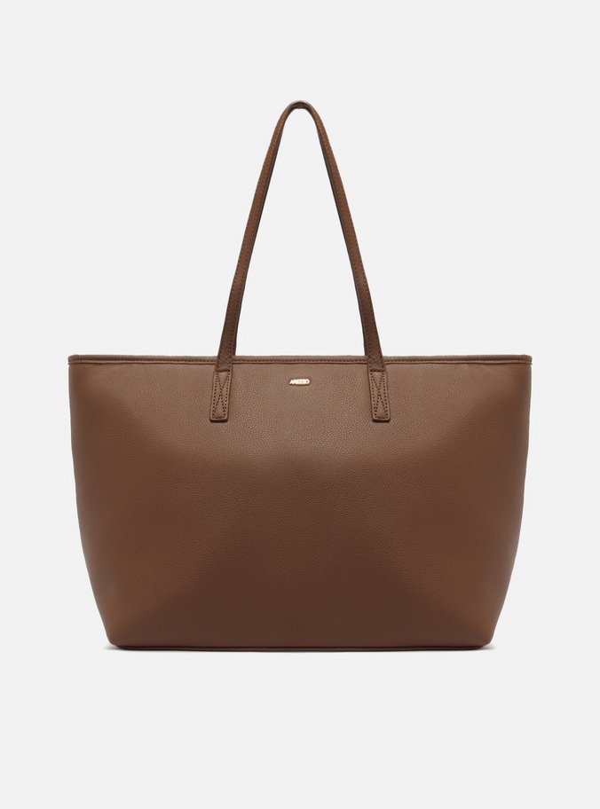 Bolsa Shopping Marrom Grande