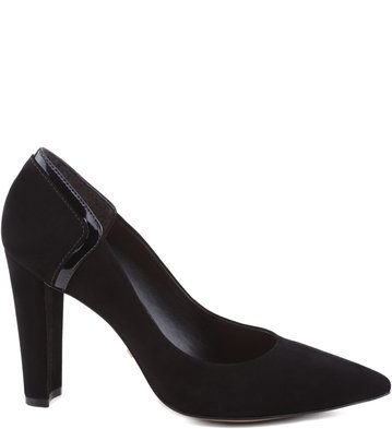 Scarpin Detalhe Verniz Preto