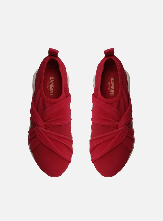 Tênis Infantil Slip On  Rosa Nó