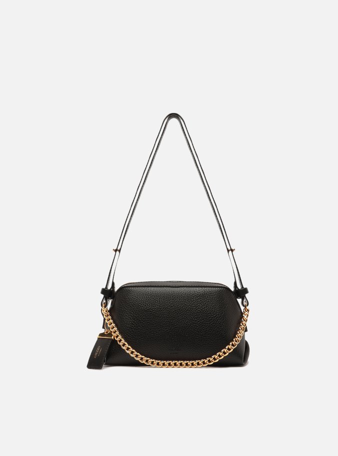 Bolsa Tote Preta Pequena Tag Corrente