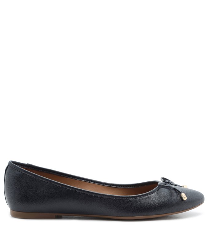 Sapatilha Azul Bico Fino Tiny Bow Eclipse