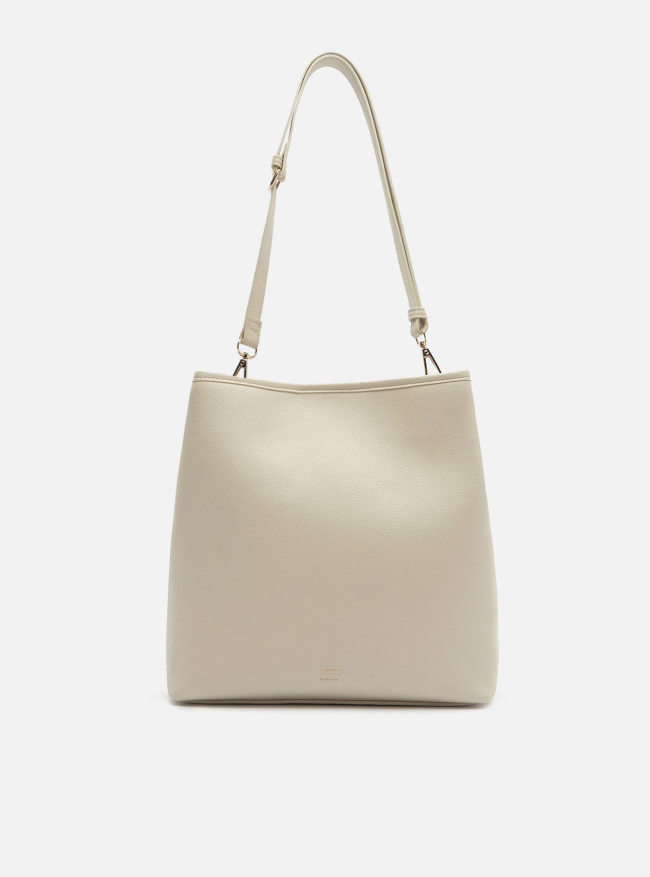 Bolsa Shopping Branca Grande Metais — foto 1