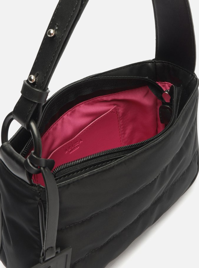 爆買い 英語 Bolsa Hobo Arezzo | Brizza Pequena Nylon Preta ダイエット・健康