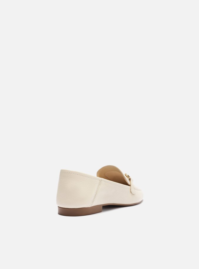 Mocassim Off-White Bridão Metálico Luma