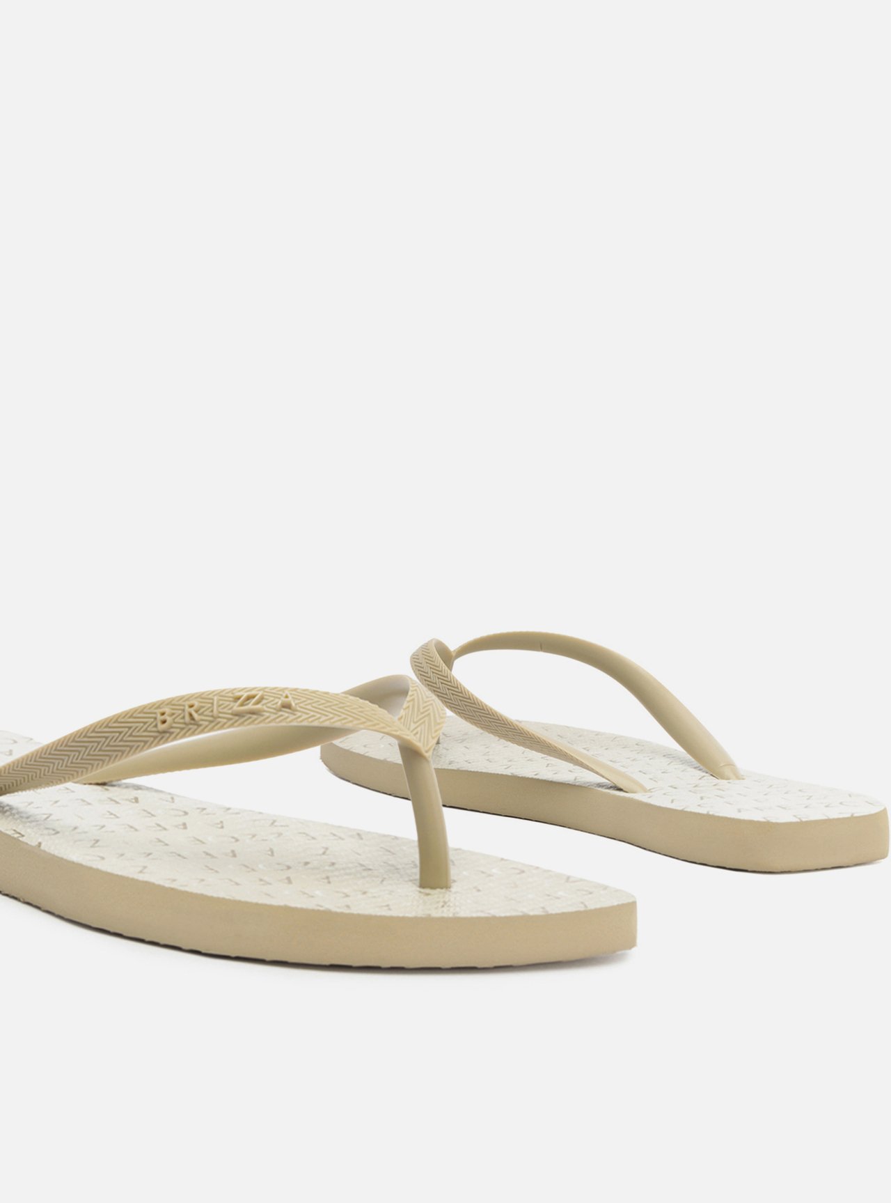 Chinelo de Dedo Cinza Bico Redondo Brizza — foto 4