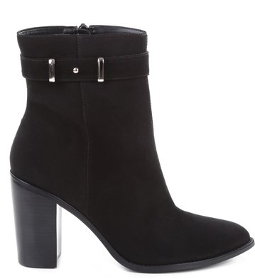 Bota Nobuck Fivelinha Preta