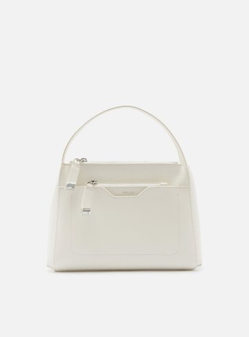 Bolsa Tote Branca Crema Emilly Média
