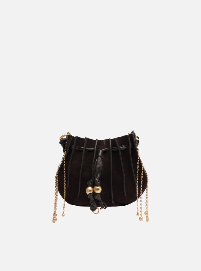 Bolsa Tiracolo Marrom Pequena
