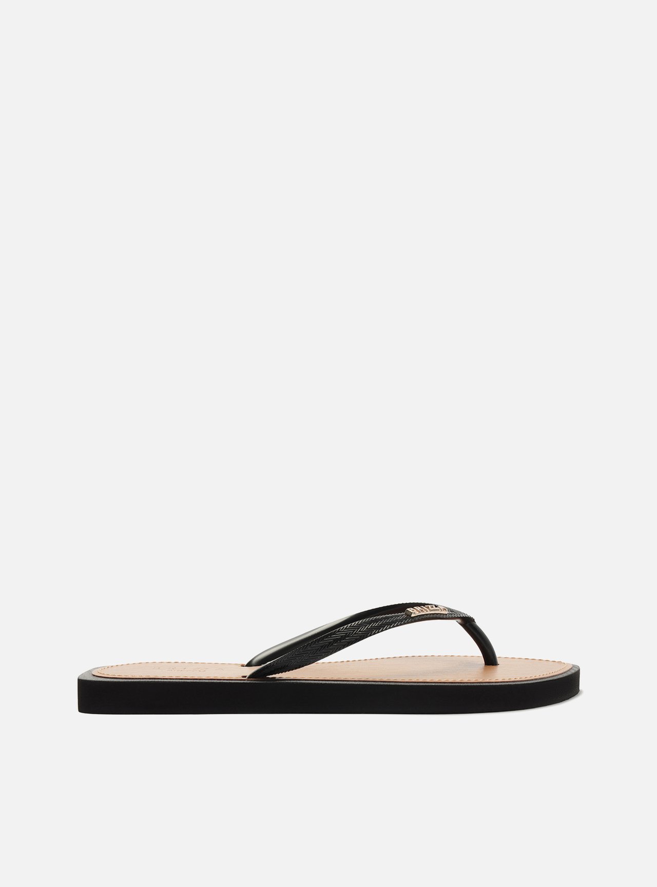 Chinelo de Dedo Preto Recouro Flash Brizza — foto 3