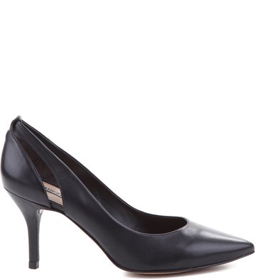 Scarpin Recortes Preto