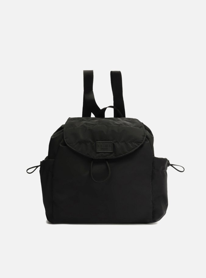 Mochila Preta Nylon Média Brizza