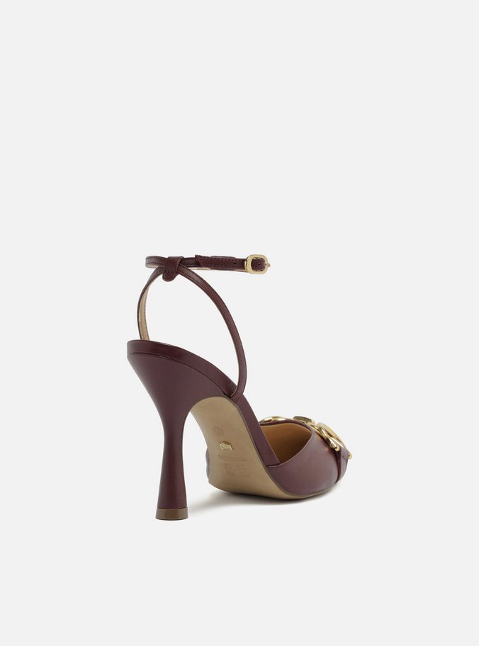 Scarpin Vermelho Salto Alto