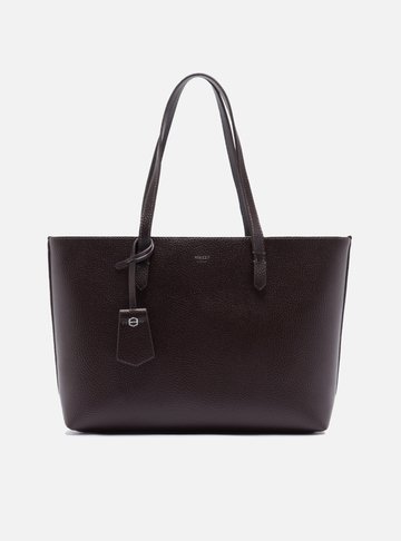 Bolsa Shopping Marrom Manu Grande
