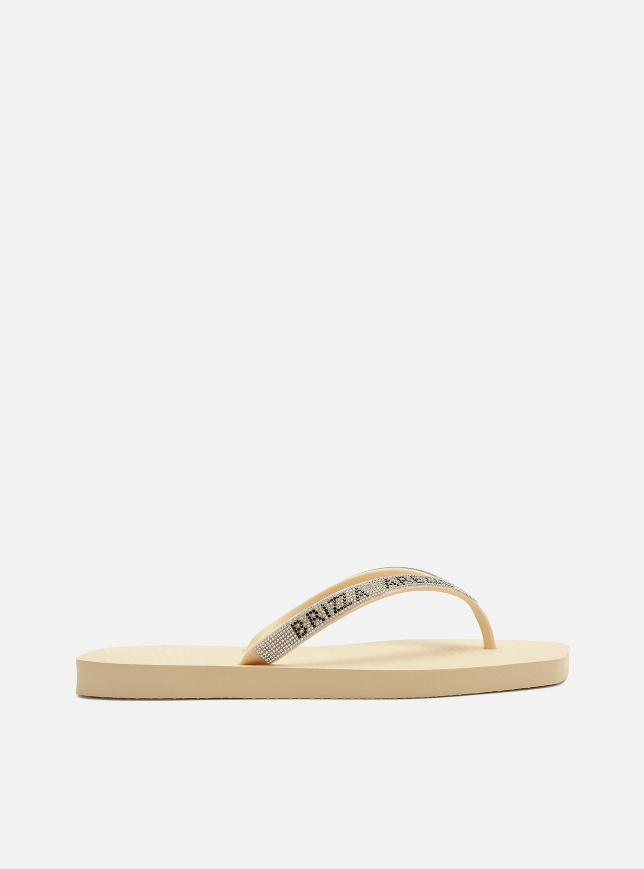 Chinelo de Dedo Branca Bico Quadrado Brizza — foto 3