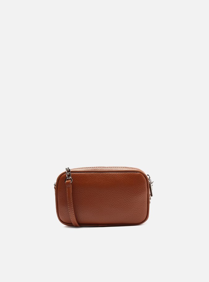 Bolsa Tiracolo Caramelo Pequena Corrente Basic