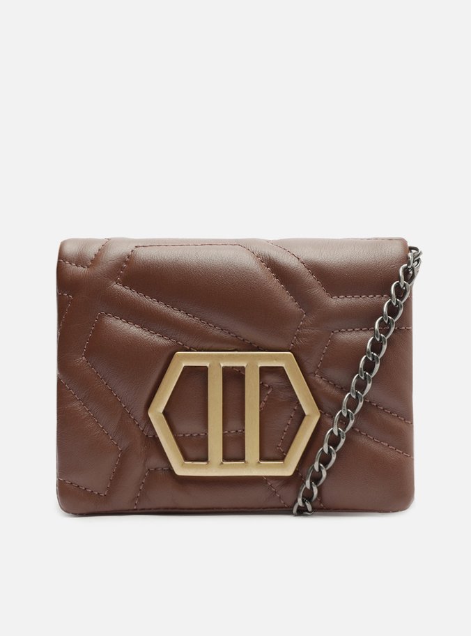 Mini Bag Tiracolo Marrom Couro Emma
