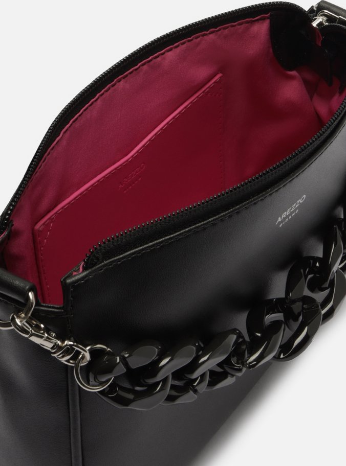 Bolsa Tiracolo Preta Iara Pequena Giorno