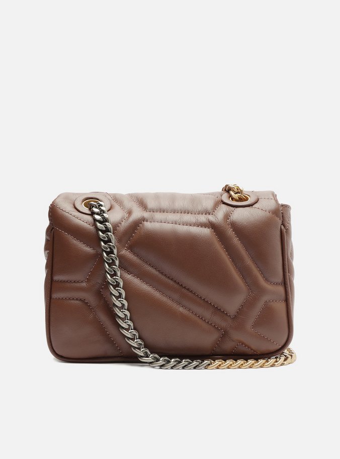 Bolsa Tiracolo Marrom Couro Emma Média