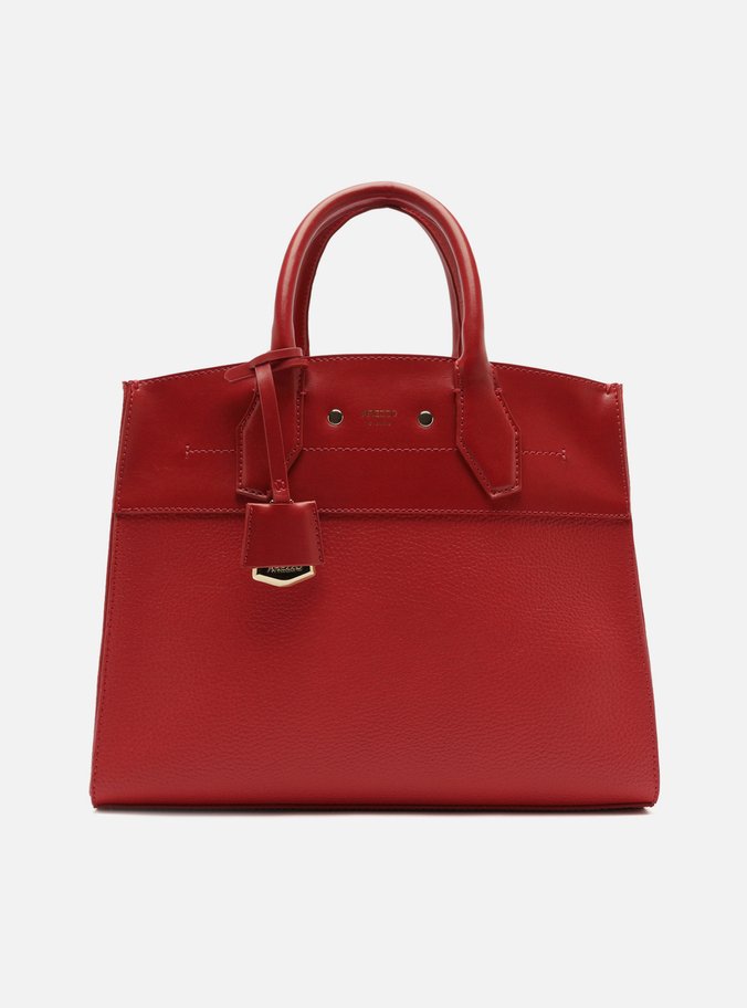 Bolsa Tote Vermelha Giorno Grande Moldura