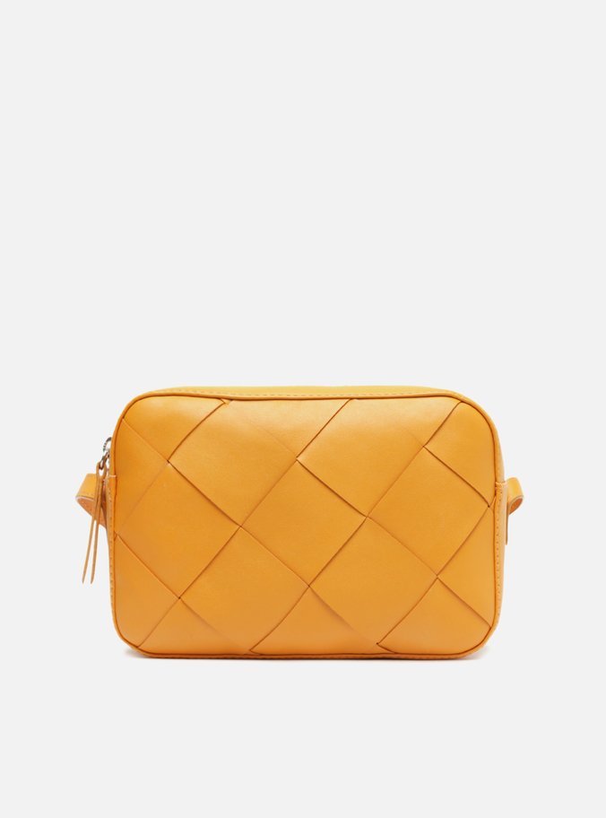 Bolsa Laranja Tiracolo Matelassê