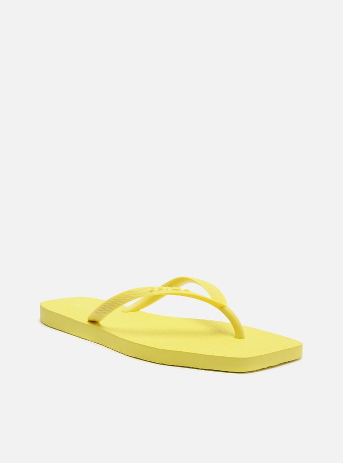 Chinelo de Dedo Amarelo Square Basics