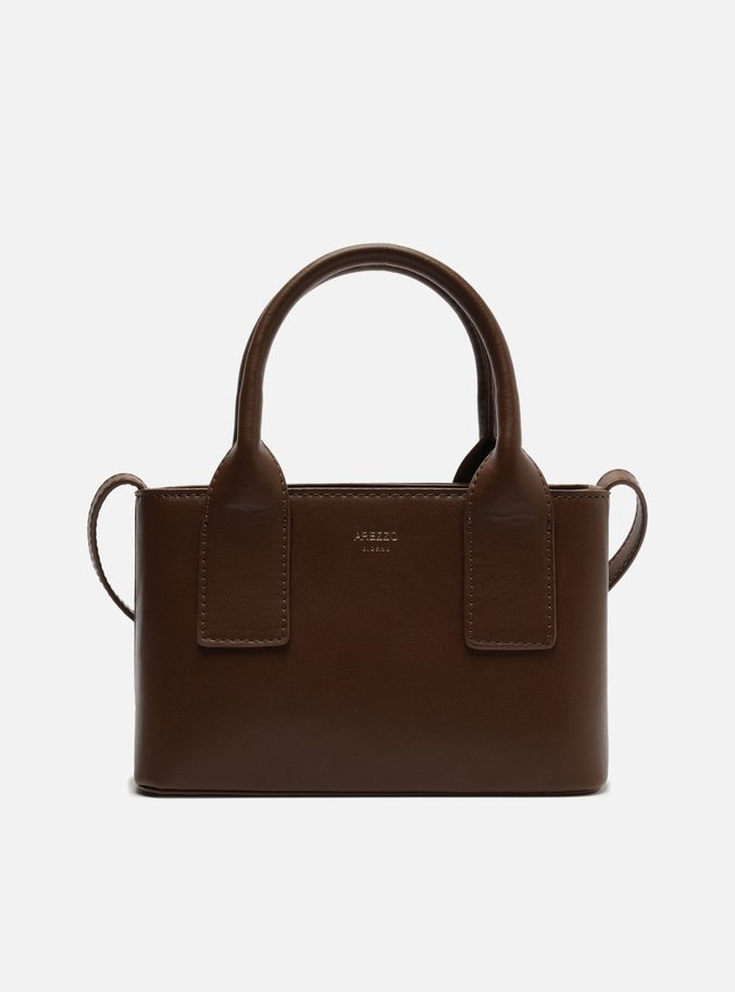 Bolsa Tiracolo Marrom Pequena